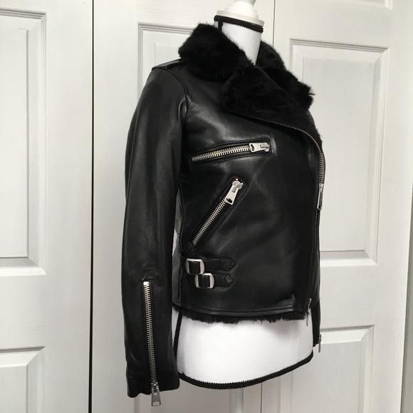 ALL SAINTS HIGGENS LUX BIKER US2 - Picture 4 of 4